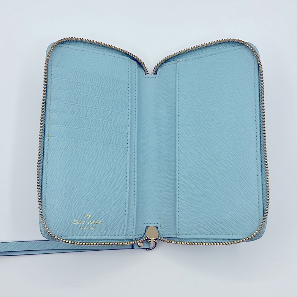Kate Spade New York Baby Blue Wristlet - Picture 3 of 8